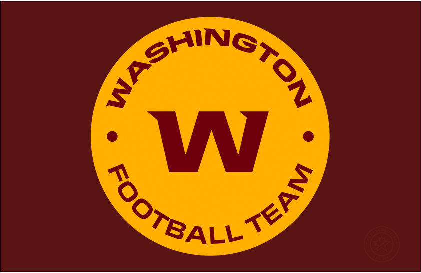 Washington Football Team 2020-Pres Alternate Logo 03 iron on paper